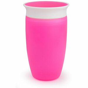 Munchkin Miracle 360° Cup bögre Pink 12 m+ 296 ml