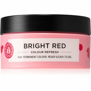Maria Nila Colour Refresh Bright Red gyengéd tápláló maszk tartós színes pigmentekkel 4 – 10 alkalommal mosásálló 0.66 100 ml