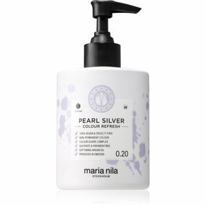Maria Nila Colour Refresh Pearl Silver gyengéd tápláló maszk tartós színes pigmentekkel 4 – 10 alkalommal mosásálló 0.20 300 ml