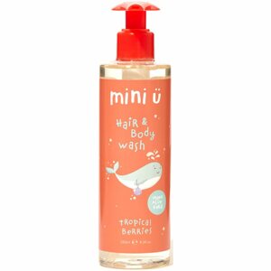 Mini-U Hair & Body Wash Tropical Berries sampon és tusfürdő gél gyermekeknek 250 ml
