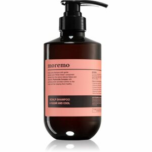 moremo Scalp Shampoo Clear And Cool mélyen tisztító sampon korpásodás ellen 500 ml