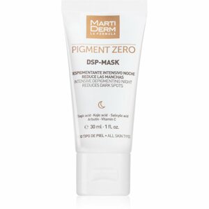 MartiDerm Pigment Zero DSP-Mask intenzív maszk a pigment foltok ellen 30 ml