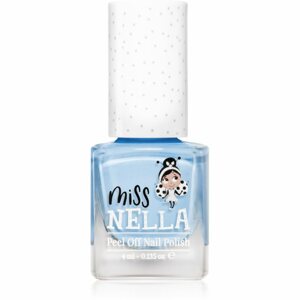Miss Nella Peel Off Nail Polish körömlakk gyermekeknek MN12 Blue Bell 4 ml