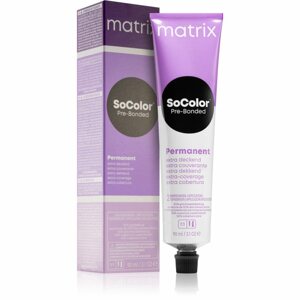 Matrix SoColor Pre-Bonded Extra Coverage tartós hajfesték árnyalat 504N Mittelbraun Natur 90 ml