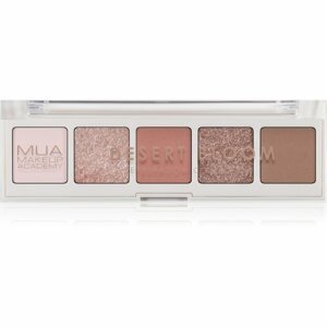 MUA Makeup Academy Professional 5 Shade Palette szemhéjfesték paletta árnyalat Desert Bloom 3,8 g