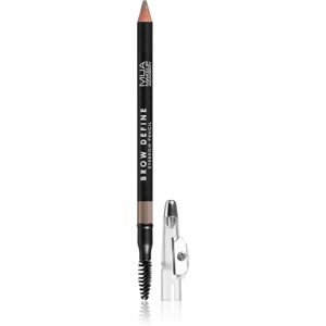 MUA Makeup Academy Brow Define tartós szemöldök ceruza kefével árnyalat Fair 1,2 g