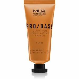 MUA Makeup Academy PRO/BASE Glow Dew ragyogást adó primer árnyalat Flare 30 ml