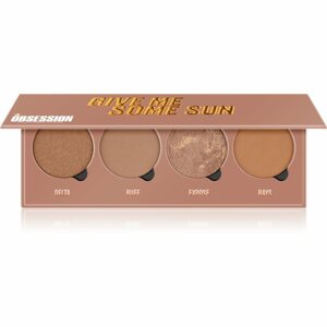 Makeup Obsession Give Me Some Sun bronz paletta 4 x 2.50 g