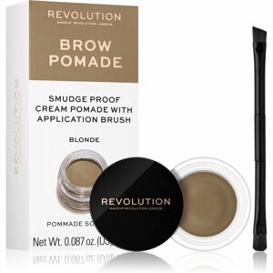 Makeup Revolution Brow Pomade szemöldök pomádé árnyalat Blonde 2.5 g