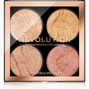 Makeup Revolution Cheek Kit paletta arcra árnyalat Fresh Perspective 4 x 2.2 g
