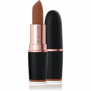 Makeup Revolution Iconic Matte Nude rúzs matt hatással árnyalat Inspiration 3.2 g