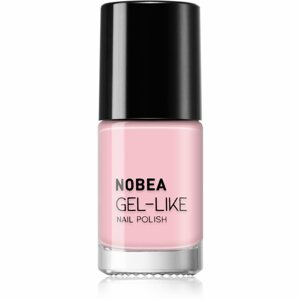 NOBEA Day-to-Day Gel-like Nail Polish körömlakk géles hatással árnyalat Base shade #N01 6 ml