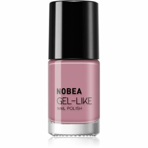 NOBEA Day-to-Day Gel-like Nail Polish körömlakk géles hatással árnyalat Rouge #N03 6 ml