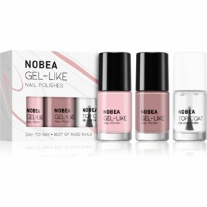 NOBEA Day-to-Day Best of Nude Nails Set körömlakk szett Best of Nude Nails