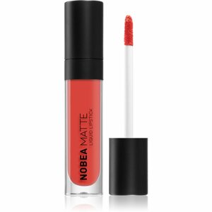 NOBEA Day-to-Day Matte Liquid Lipstick mattító folyékony rúzs árnyalat Cranberry Red #M08 7 ml