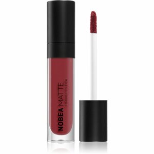 NOBEA Day-to-Day Matte Liquid Lipstick mattító folyékony rúzs árnyalat Maroon #M10 7 ml
