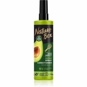 Nature Box Avocado regeneráló balzsam a károsult hajra spray formában 200 ml