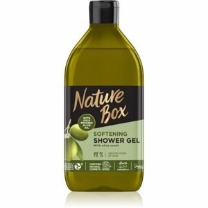 Nature Box Olive Oil bőrlágyító tusfürdő gél 385 ml