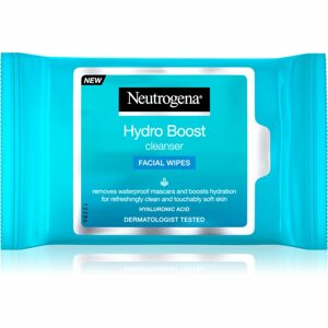 Neutrogena Hydro Boost® Face nedves tisztító törlőkendők az arcra 25 db