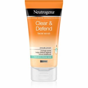Neutrogena Clear & Defend bőrkisimító arcpeeling 150 ml