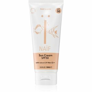 Naif Baby & Kids Sun Cream SPF 50 napozókrém gyermekeknek SPF 50 100 ml