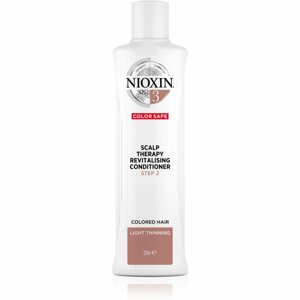 Nioxin System 3 Color Safe hidratáló és tápláló kondicionáló a könnyű kifésülésért 300 ml