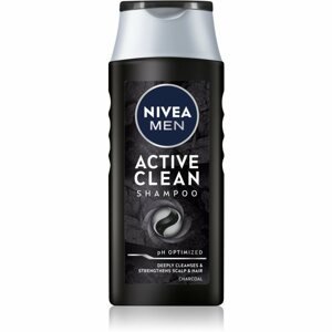 Nivea Men Active Clean sampon aktív faszénnel uraknak 250 ml