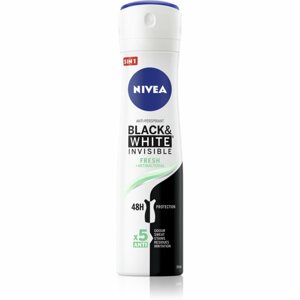 Nivea Invisible Black & White Fresh izzadásgátló spray hölgyeknek 150 ml
