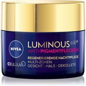 Nivea Cellular Luminous 630 éjszakai krém a pigment foltok ellen 50 ml
