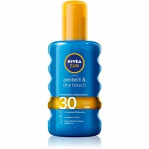 Nivea Sun Protect & Dry Touch láthatatlan napozó spray SPF 30 200 ml