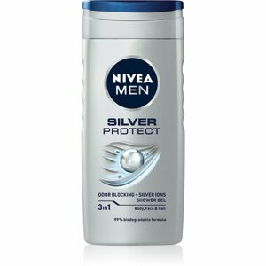 Nivea Men Silver Protect tusfürdő gél uraknak 250 ml