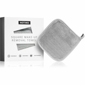 Notino Spa Collection Square Makeup Removing Towel arctisztító törölköző árnyalat Grey