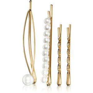 Notino Grace Collection Faux pearl hair pins hajtű 4 db
