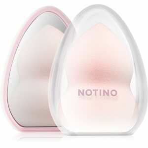 Notino Pastel Collection Make-up sponge with a mirror case sminkszivacs tartóval