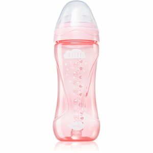 Nuvita Cool Bottle 4m+ cumisüveg Light pink 330 ml