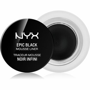 NYX Professional Makeup Epic Black Mousse Liner szemhéjtus árnyalat 01 Black 3 ml