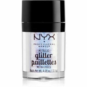NYX Professional Makeup Glitter Goals Metálos csillámpor az arcra és a testre árnyalat 05 Lumi-lite 2.5 g