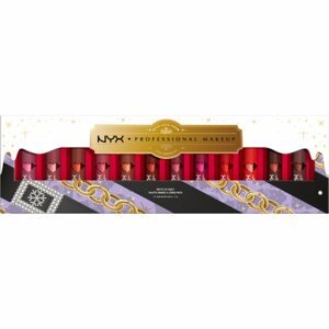 NYX Professional Makeup Limited Edition Xmass 2022 Mrs Claus Oh Deer Matte Lip Vault rúzs szett (matt hatással)