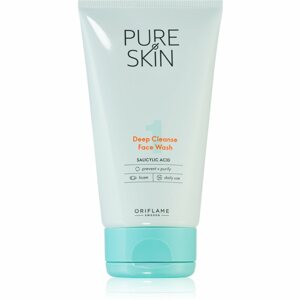 Oriflame Pure Skin tisztító gél az arcbőrre zsíros bőrre 150 ml