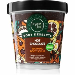 Organic Shop Body Desserts Hot Chocolate tápláló testpeeling 450 ml