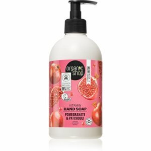 Organic Shop Pomegranate & Patchouli Kézápoló folyékony szappan pumpás 500 ml