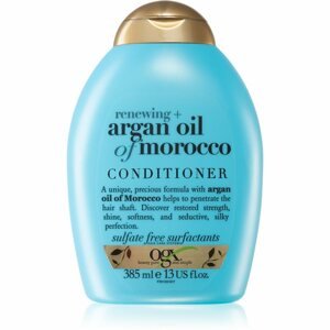 OGX Argan Oil Of Morocco erősítő kondicionáló a fénylő és selymes hajért 385 ml