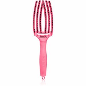 Olivia Garden Fingerbrush L´amour lapos kefe hajra Hot Pink 1 db