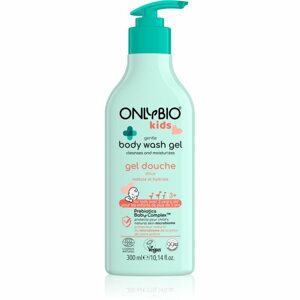 OnlyBio Kids Gentle gyengéd tisztító gél az érzékeny bőrre 3 éves kortól 300 ml