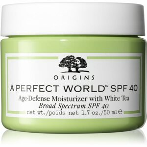 Origins A Perfect World™ SPF 40 Age-Defense Moisturizer With White Tea nappali hidratáló krém SPF 40 50 ml
