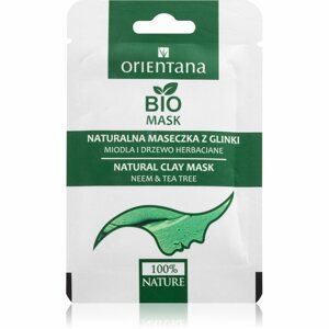 Orientana Neem & Tea Tree Clay Face Mask tápláló krémmaszk 3x30 ml