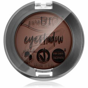 puroBIO Cosmetics Compact Eyeshadows szemhéjfesték árnyalat 03 Brown 2,5 g