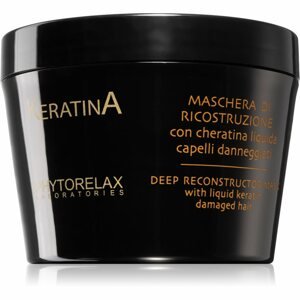 Phytorelax Laboratories Keratina keratinos maszk a sérült haj ápolására 250 ml