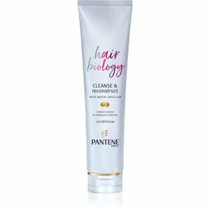 Pantene Hair Biology Cleanse & Reconstruct kondicionáló hab zsíros hajra 160 ml