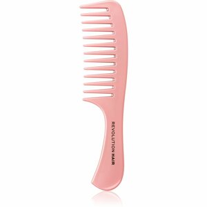 Revolution Haircare Natural Wave Wide Toothcomb fésű sűrű és göndör hajhoz 1 db
